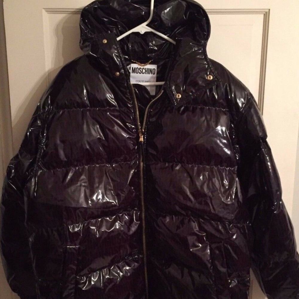 Moschino Couture X Jeremy Scott SPONGEBOB LOGOCOAT